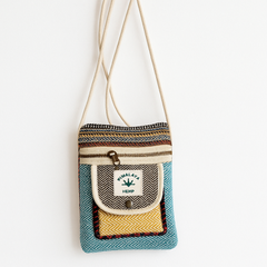 Himalayan Hemp Multicolor Sling Pouch