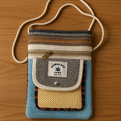 Himalayan Hemp Multicolor Sling Pouch