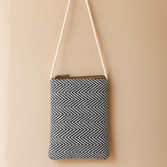 Himalayan Hemp Tribal Stripe Sling Pouch