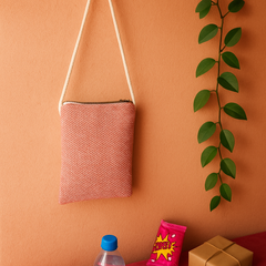 Himalayan Hemp Multicolor Festival Sling Pouch