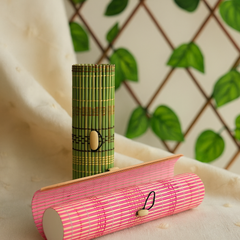 Handcrafted Bamboo Clutch Case