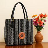 Chevron Classic Handloom Tote Bag
