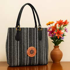 Chevron Classic Handloom Tote Bag