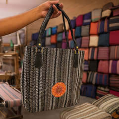 Chevron Classic Handloom Tote Bag