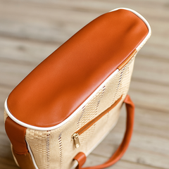 Jute-Style Handbag – Elegant Daily Tote