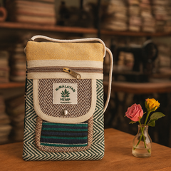 Himalayan Hemp Mini Sling Pouch – Eco Style