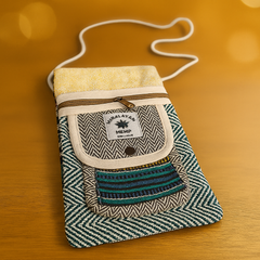 Himalayan Hemp Mini Sling Pouch – Eco Style