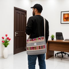 Tribal Chic Office Sling – Ethnic Vibe for Modern Men
