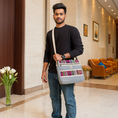Tribal Chic Office Sling – Ethnic Vibe for Modern Men