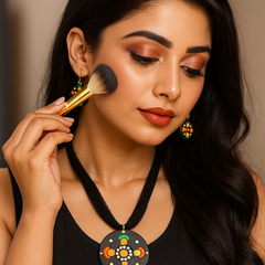 Handcrafted Tribal Necklace & Earring Set