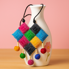 Multicolor Patchwork Handmade Necklace