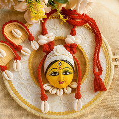 Decorative Devi Pendant Necklace Set