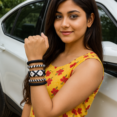 Black & White Designer Bangle Set