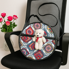 Teddy Sling Bag – Black Tribal Fun