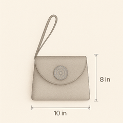 Mini Mandala Flap Sling Bag – Maroon Delight