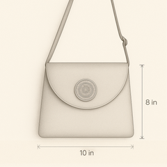 Maroon Tribal Flap Sling Bag – Faux Leather Charm