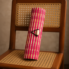 Handcrafted Bamboo Clutch Case