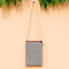 Himalayan Hemp Pink Sling Pouch – Eco Tribal Handcrafted Bag