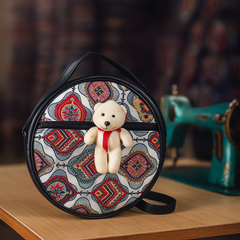 Teddy Sling Bag – Black Tribal Fun